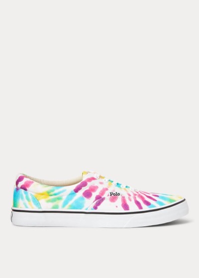 Zapatillas Polo Ralph Lauren Hombre Multicolor - Thorton Tie-Dye Canvas - XKSPE8512